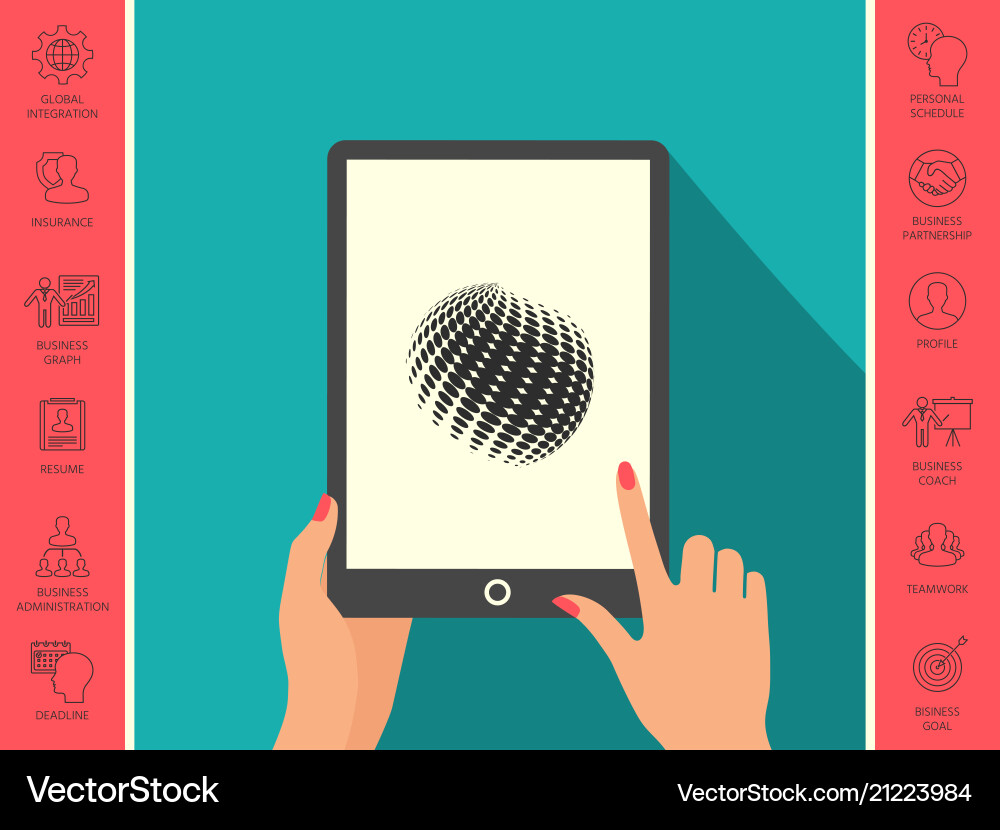 Earth logo - halftone effect Royalty Free Vector Image