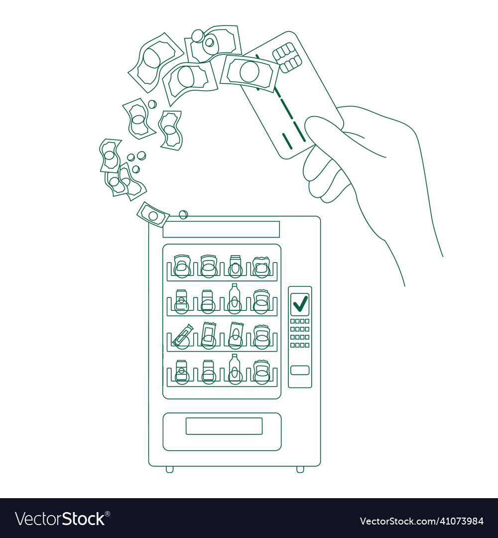 Electronic micropayment cashless operation thin