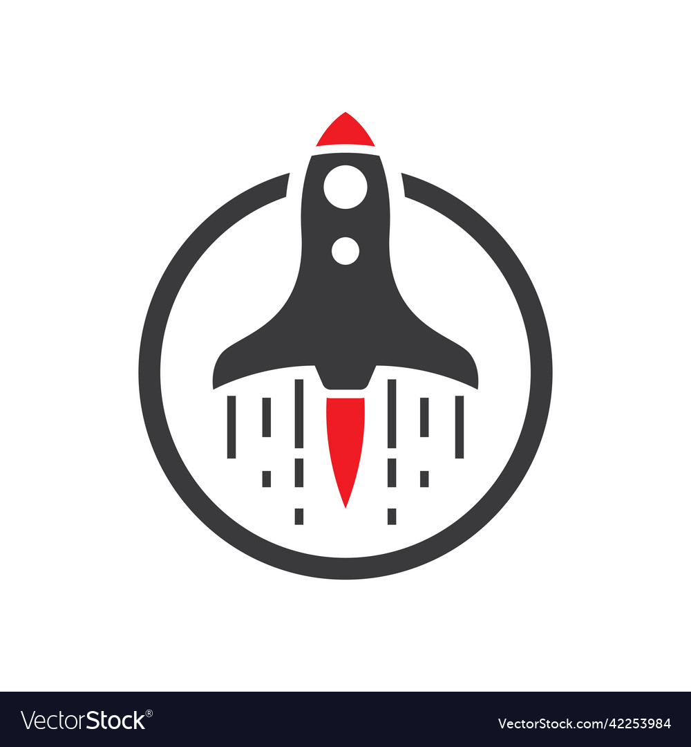 Rocket logo images Royalty Free Vector Image - VectorStock