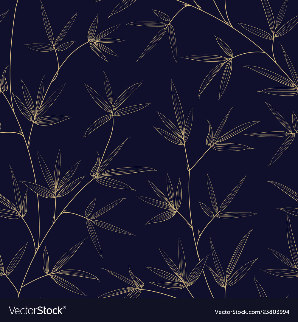 Bamboo seamless pattern great design for any vector image Bamboo seamless pattern great design for any