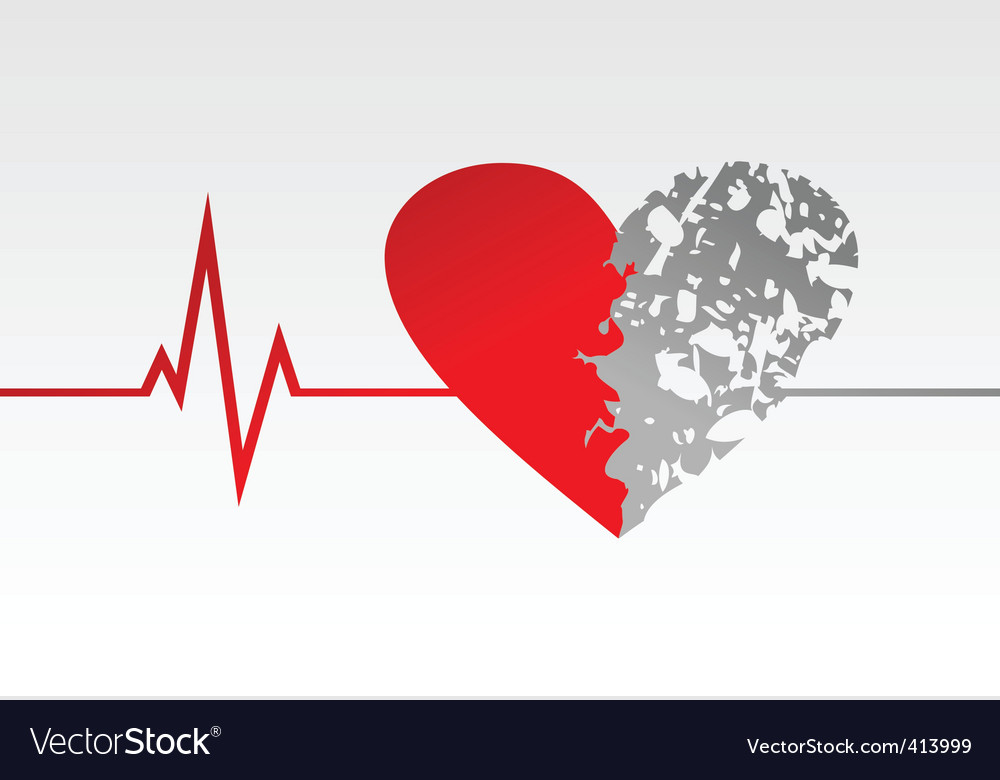 Heart life Royalty Free Vector Image - VectorStock