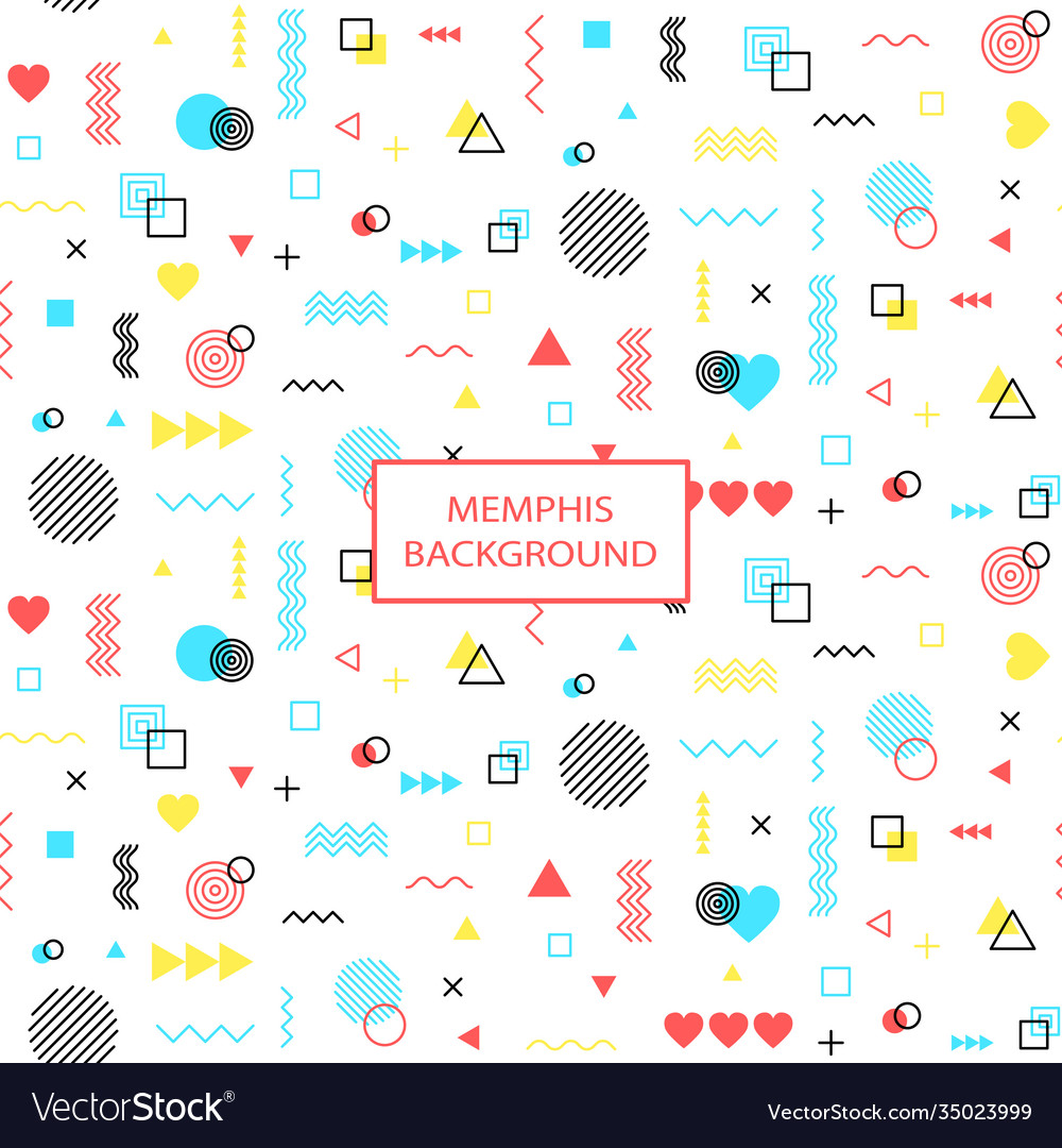 Seamless background with geometric pattern