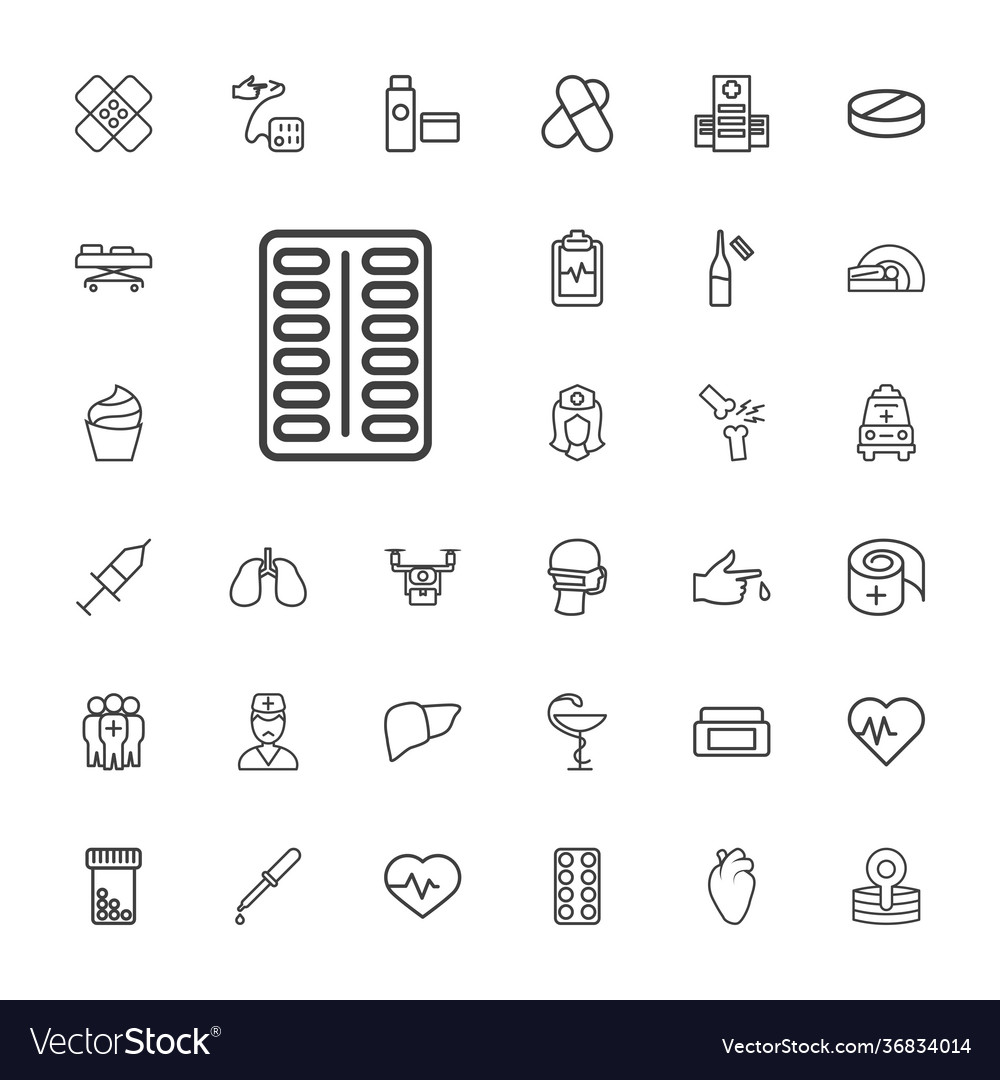 33 healthcare icons