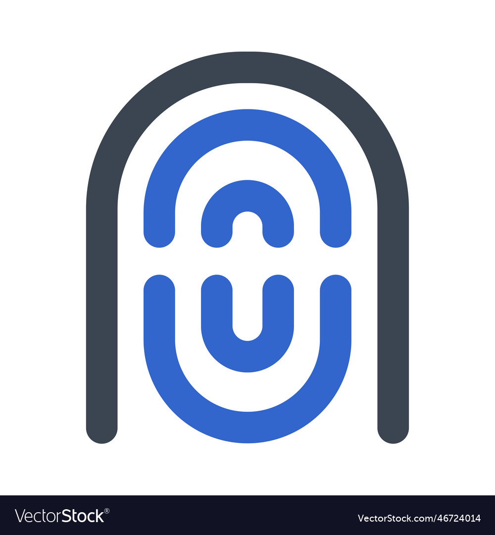 Finger print icon