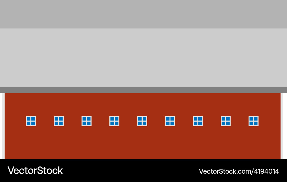 Red barn Royalty Free Vector Image - VectorStock