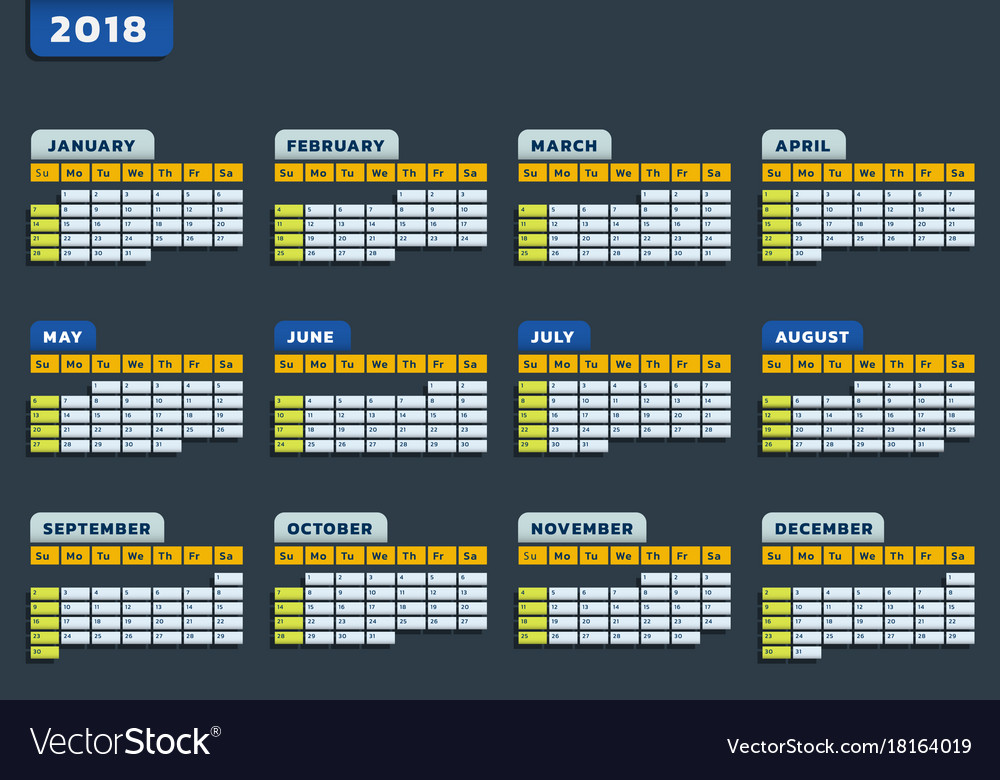 Calendar office design