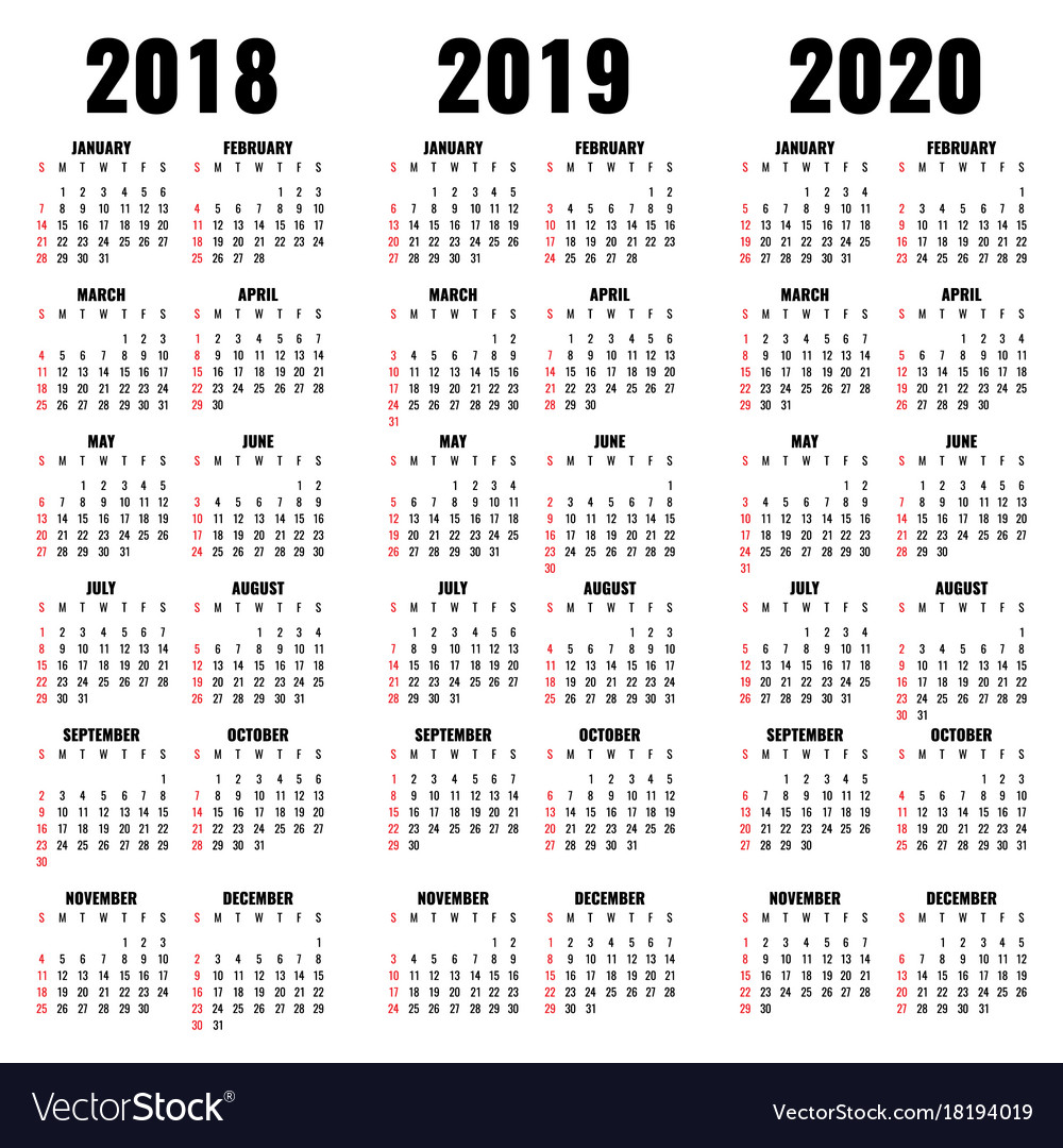 2019 Calendar Year