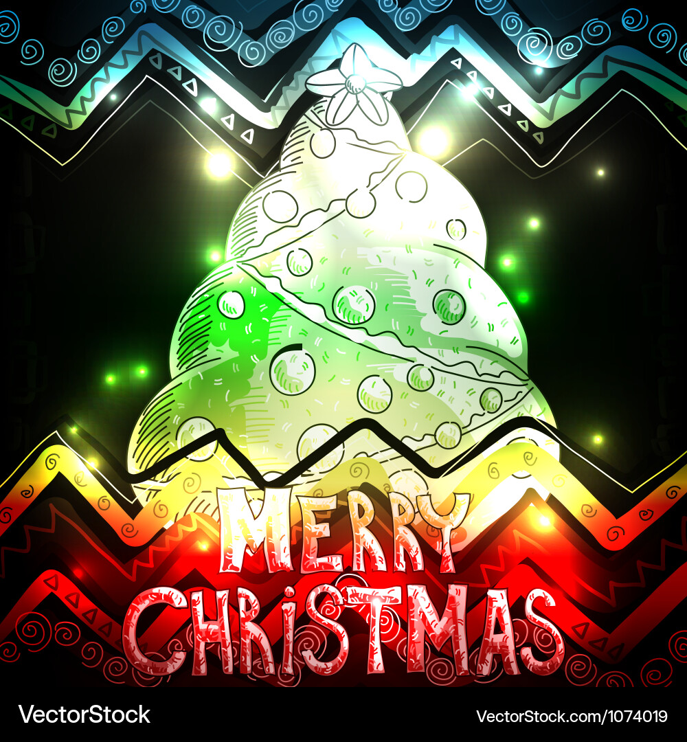 Christmas background Royalty Free Vector Image