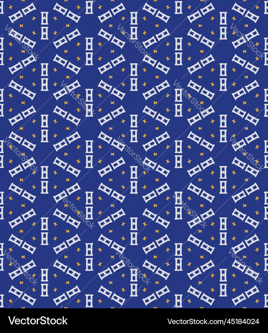 Multi Pattern Background Multi color seamless abstract pattern background Vector Image