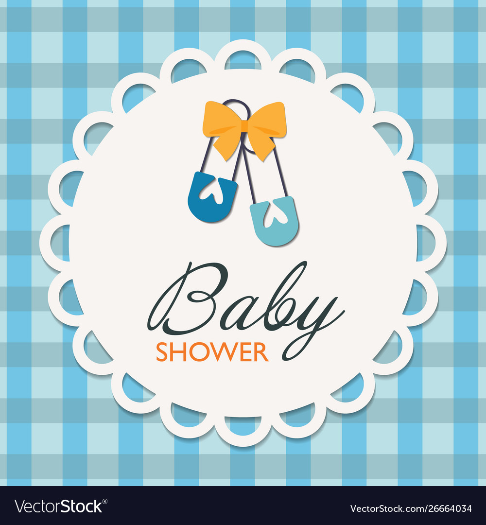 Baby shower celebration card