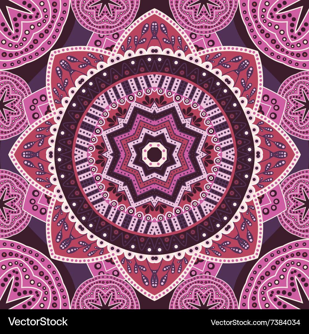 Colorful bright seamless pattern Royalty Free Vector Image