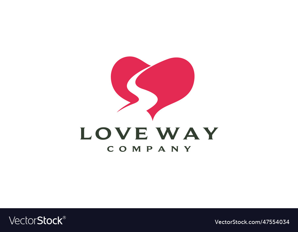 Love Street Design Concept Royalty Free Vector Image