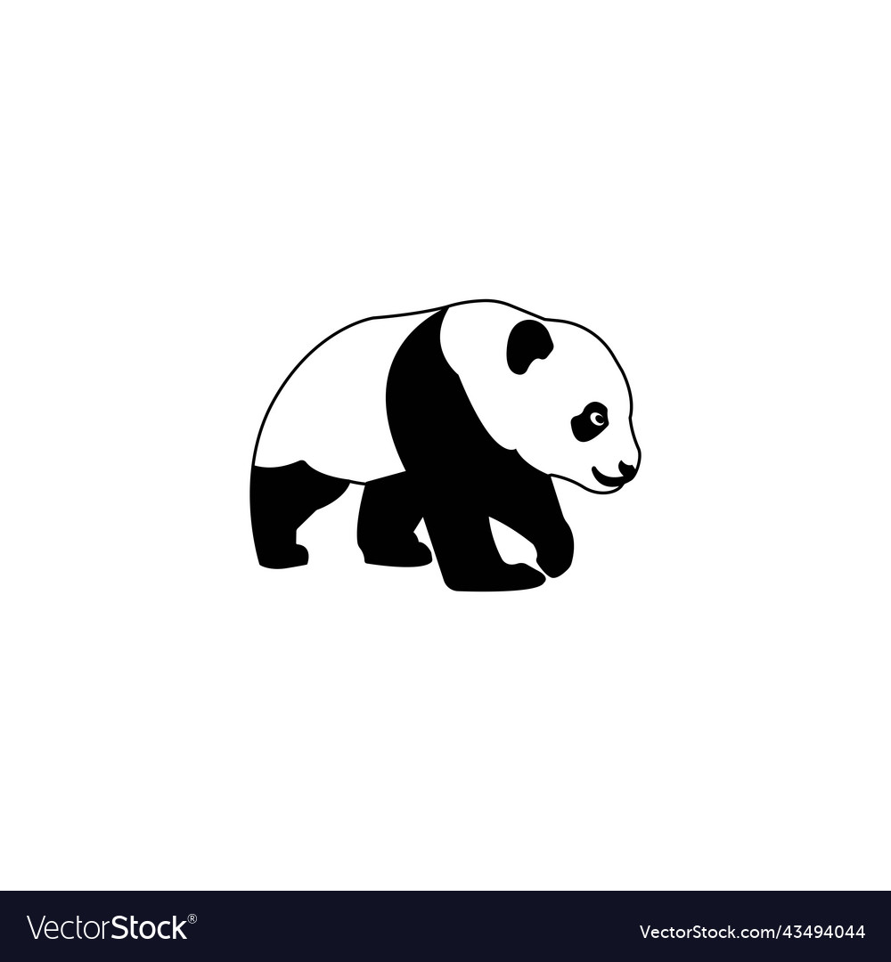 Panda icon Royalty Free Vector Image - VectorStock