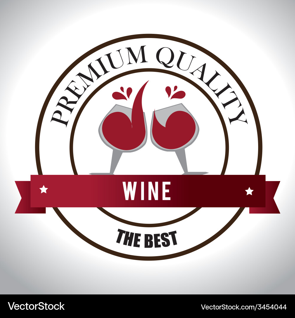 Wine design Royalty Free Vector Image - VectorStock