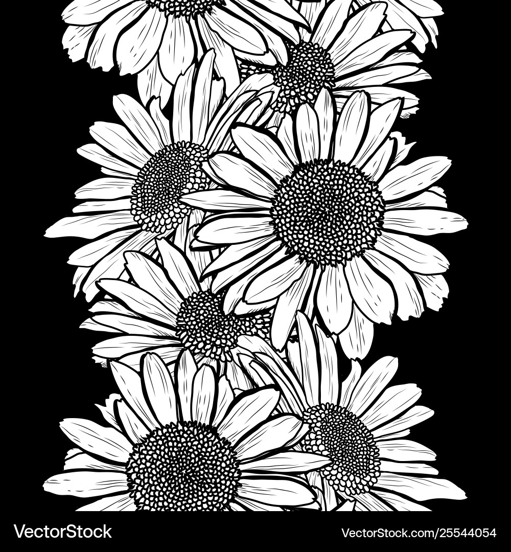 Floral seamless pattern Royalty Free Vector Image