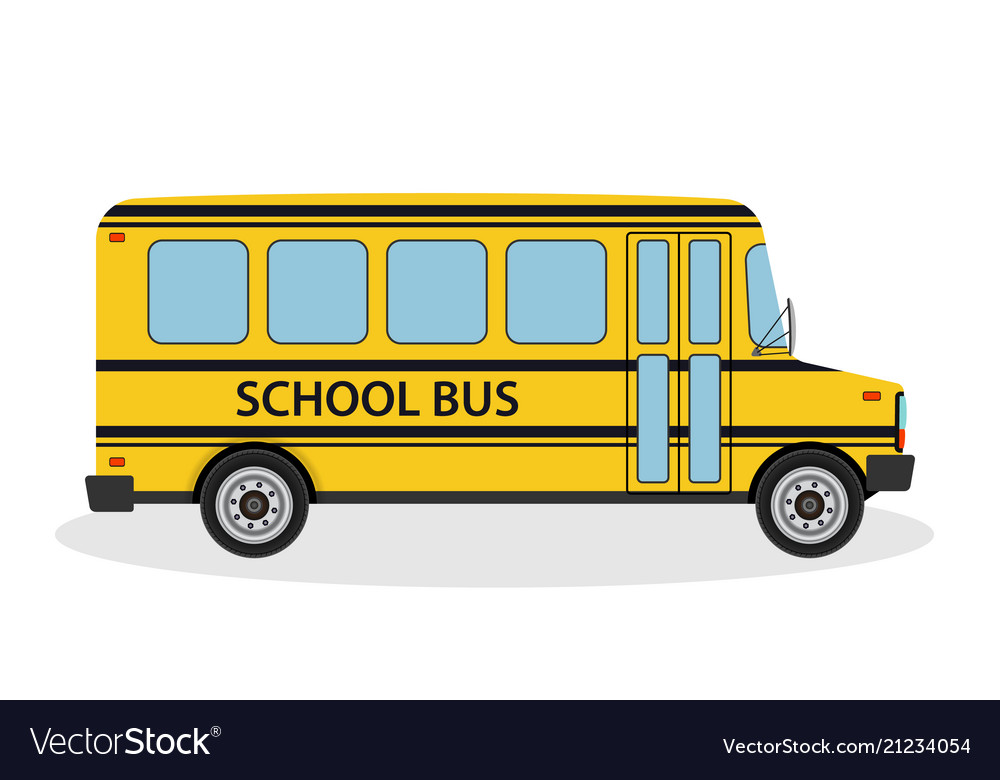 School bus for children ride