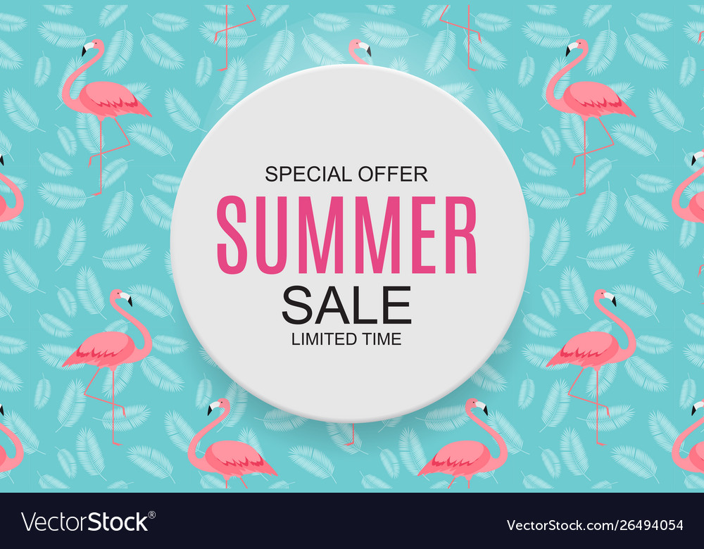 Summer sale concept background