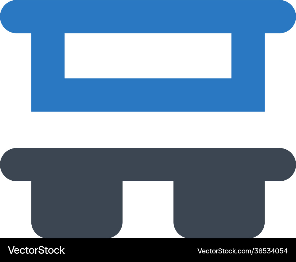 Vertical distribute object Royalty Free Vector Image