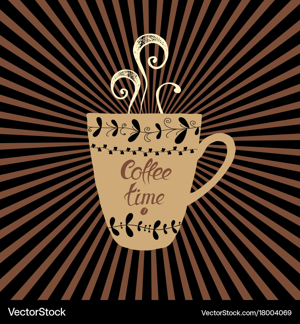 Coffee Royalty Free Vector Image - VectorStock