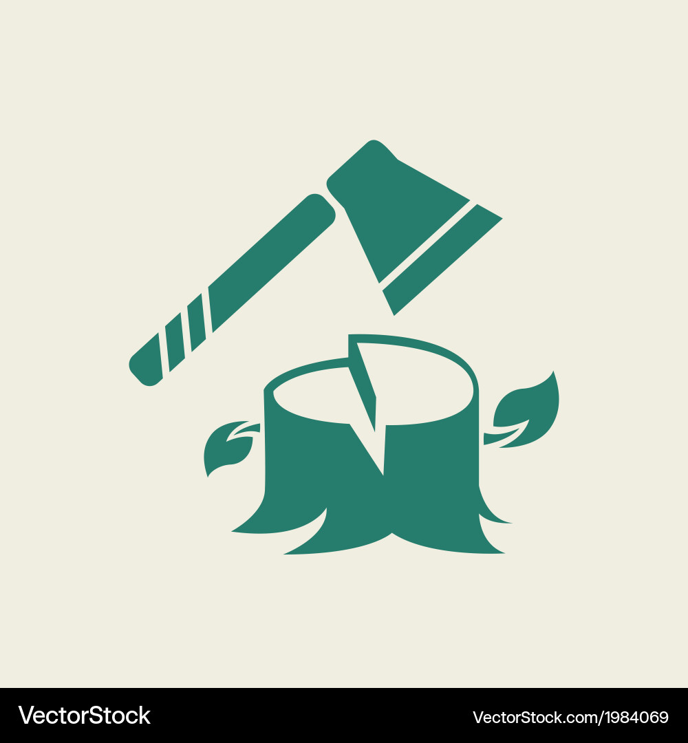 Eco flat icon Royalty Free Vector Image - VectorStock