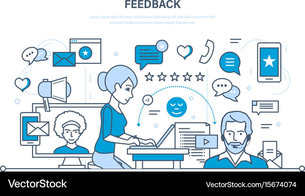 FEEDBACK AND SUPPORT visual data 3