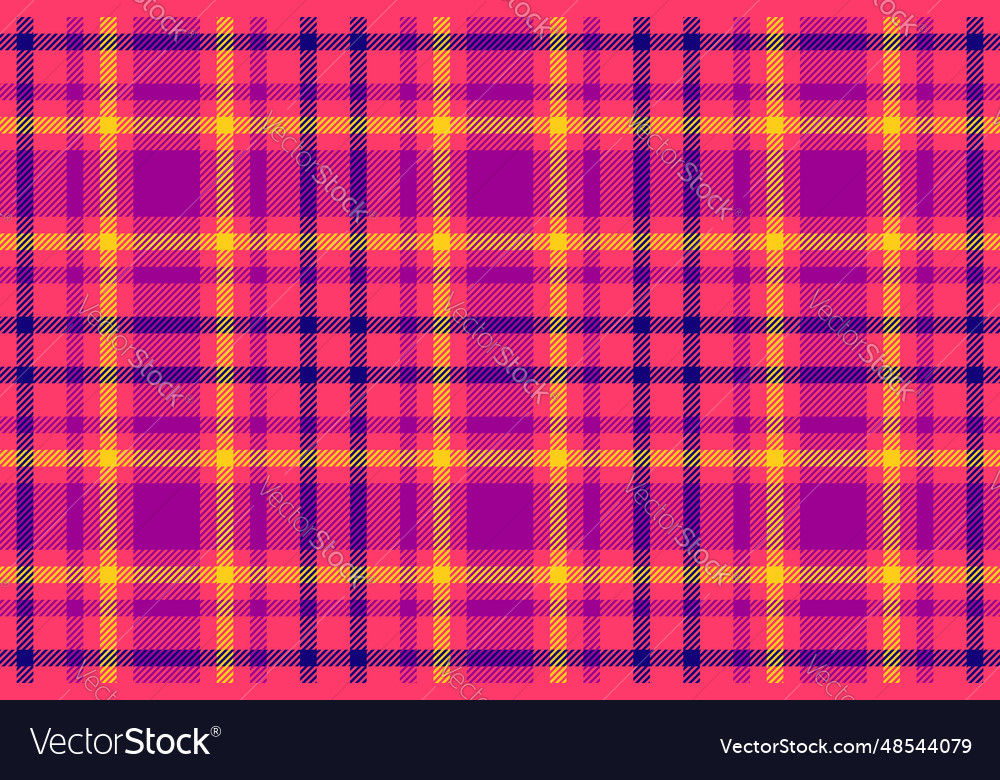 Background texture seamless of fabric check Vector Image