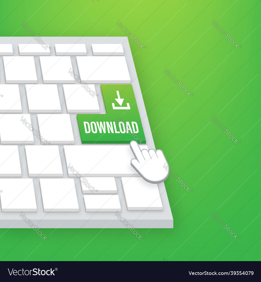 Download file button on keaboard document