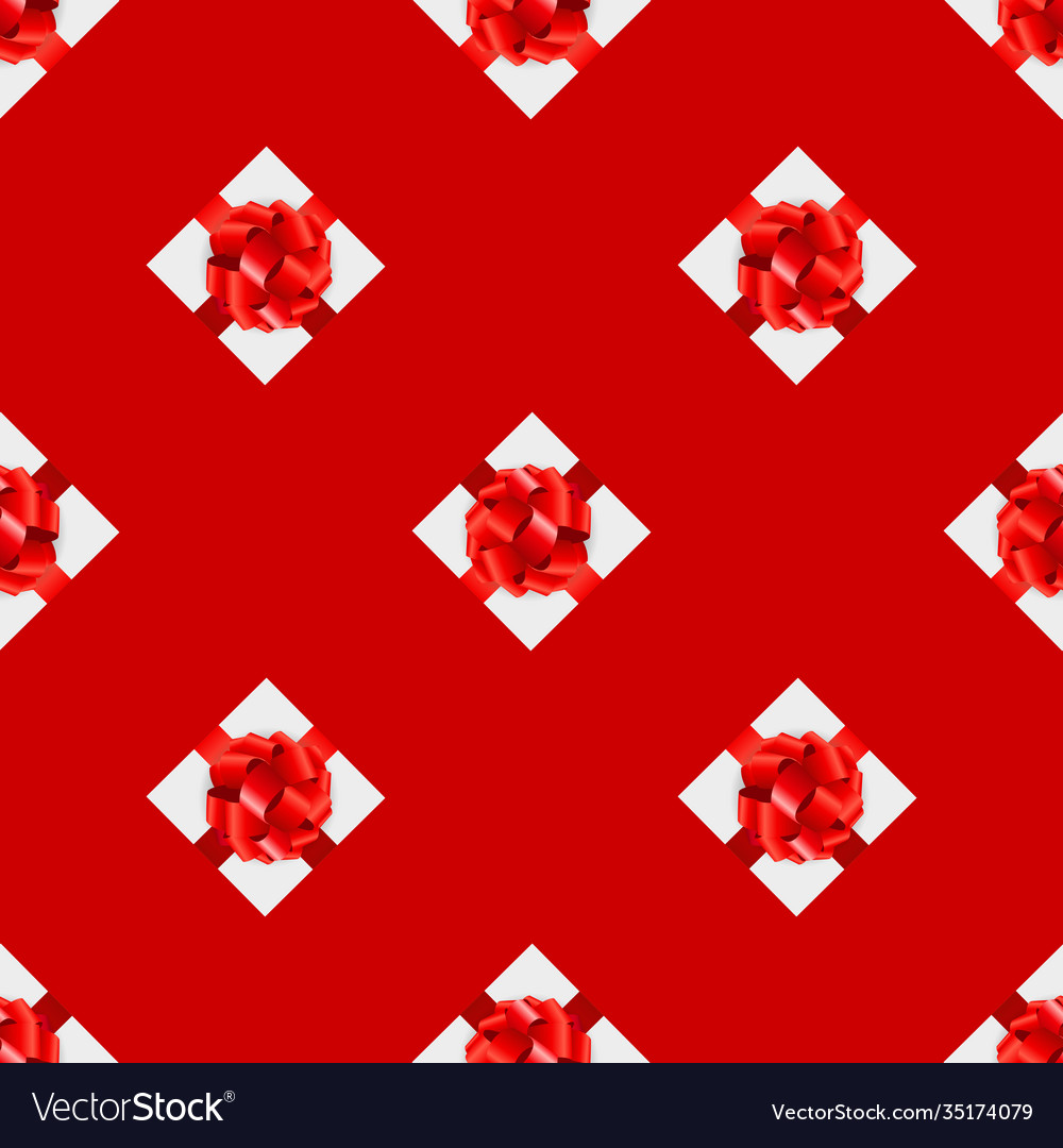 Gift box seamsell pattern background