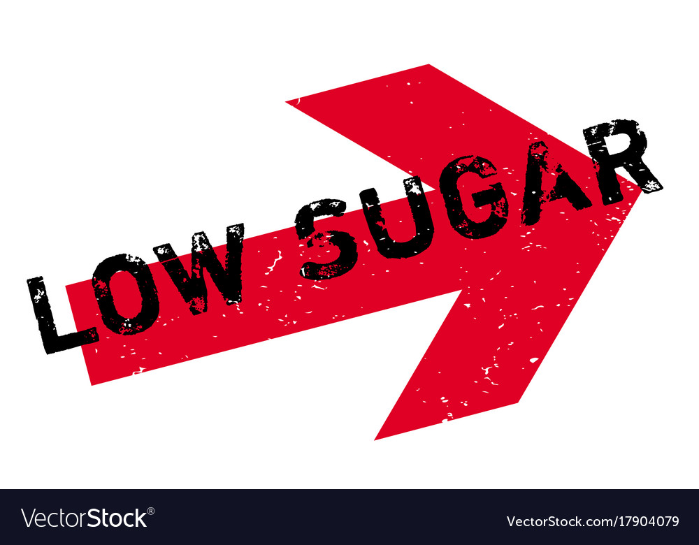 Low sugar rubber stamp