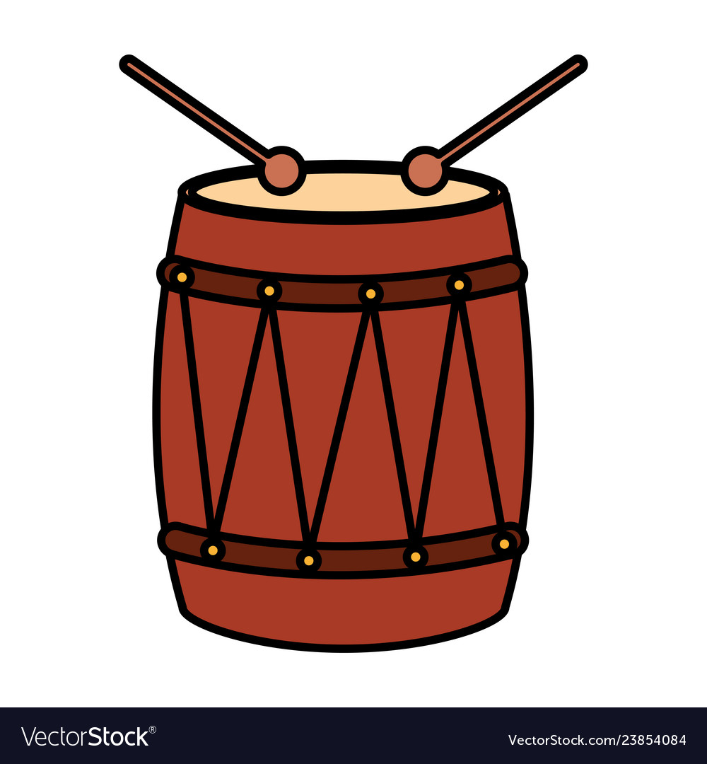 Bongo tropical instrument icon