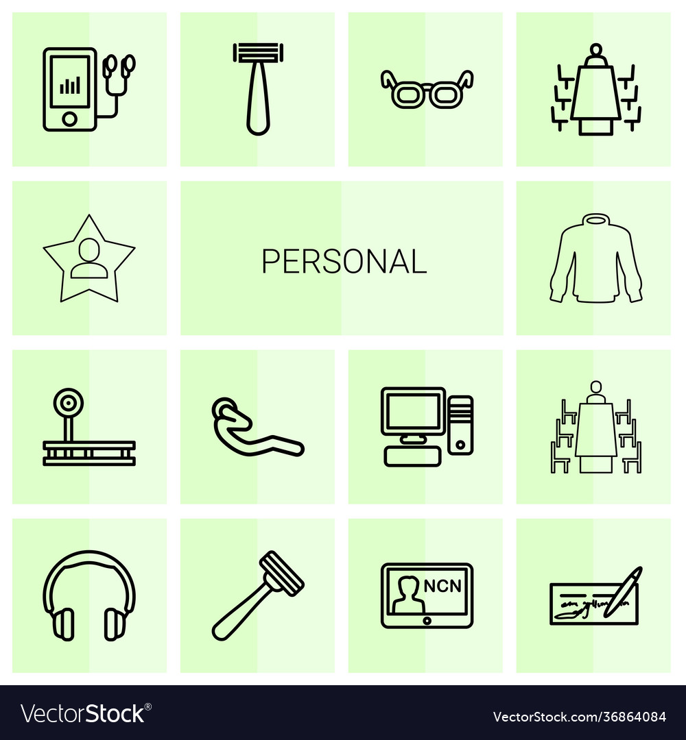 Personal icons