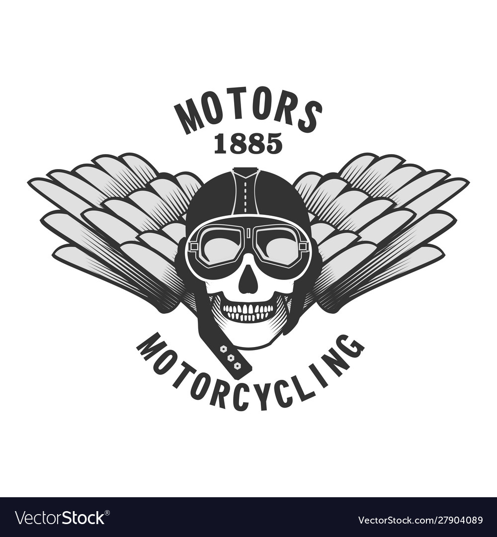 Motorbiker Royalty Free Vector Image - VectorStock