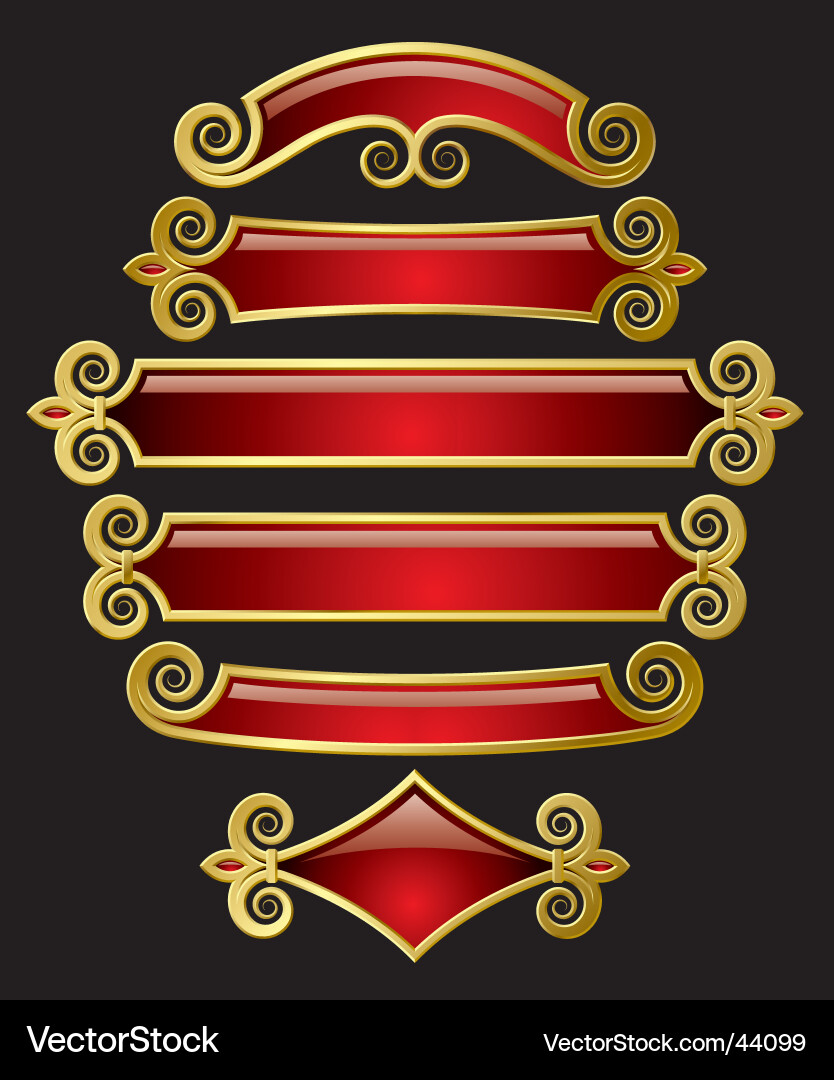 Banners Royalty Free Vector Image - VectorStock