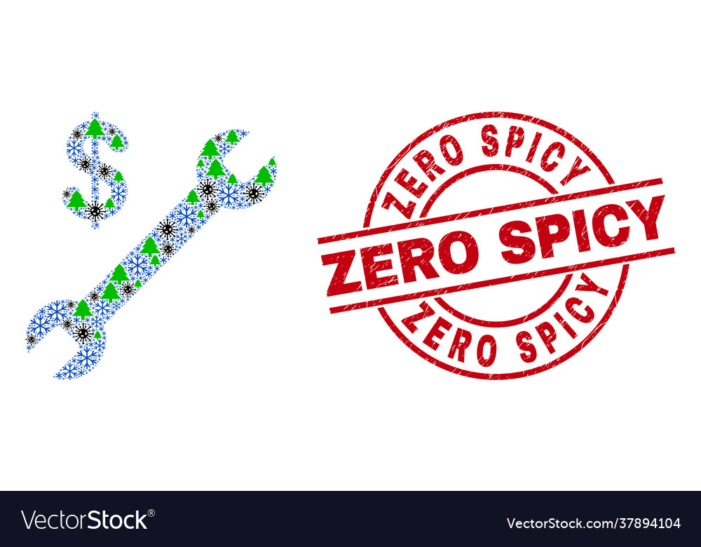 Zero spicy distress watermark und Dollarschlüssel