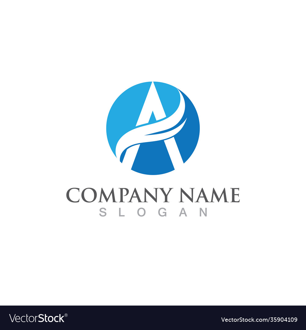 A logo template image Royalty Free Vector Image