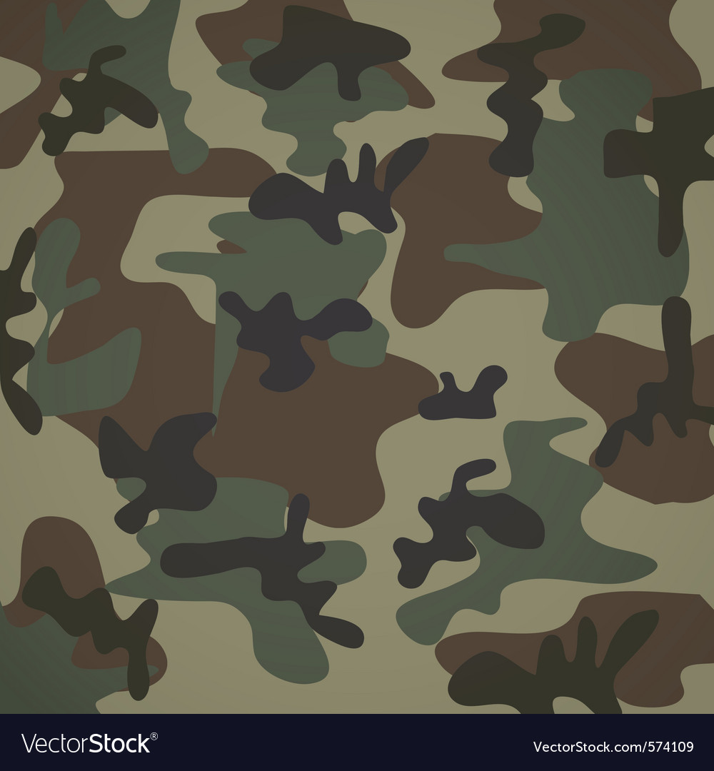 Camouflage seamless pattern in a black grey Vector Image