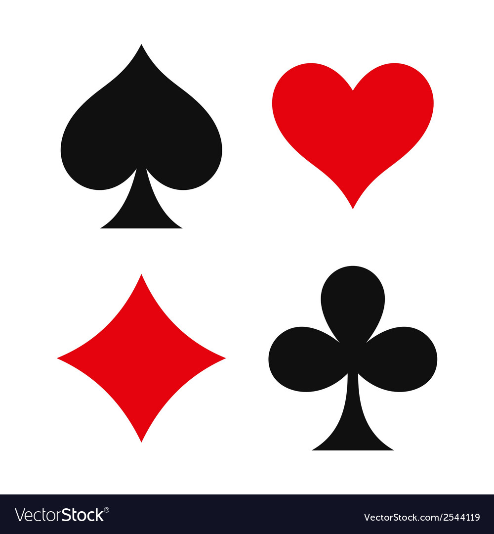 Playing Card Suits Vector Art, Icons, and Graphics for Free Download