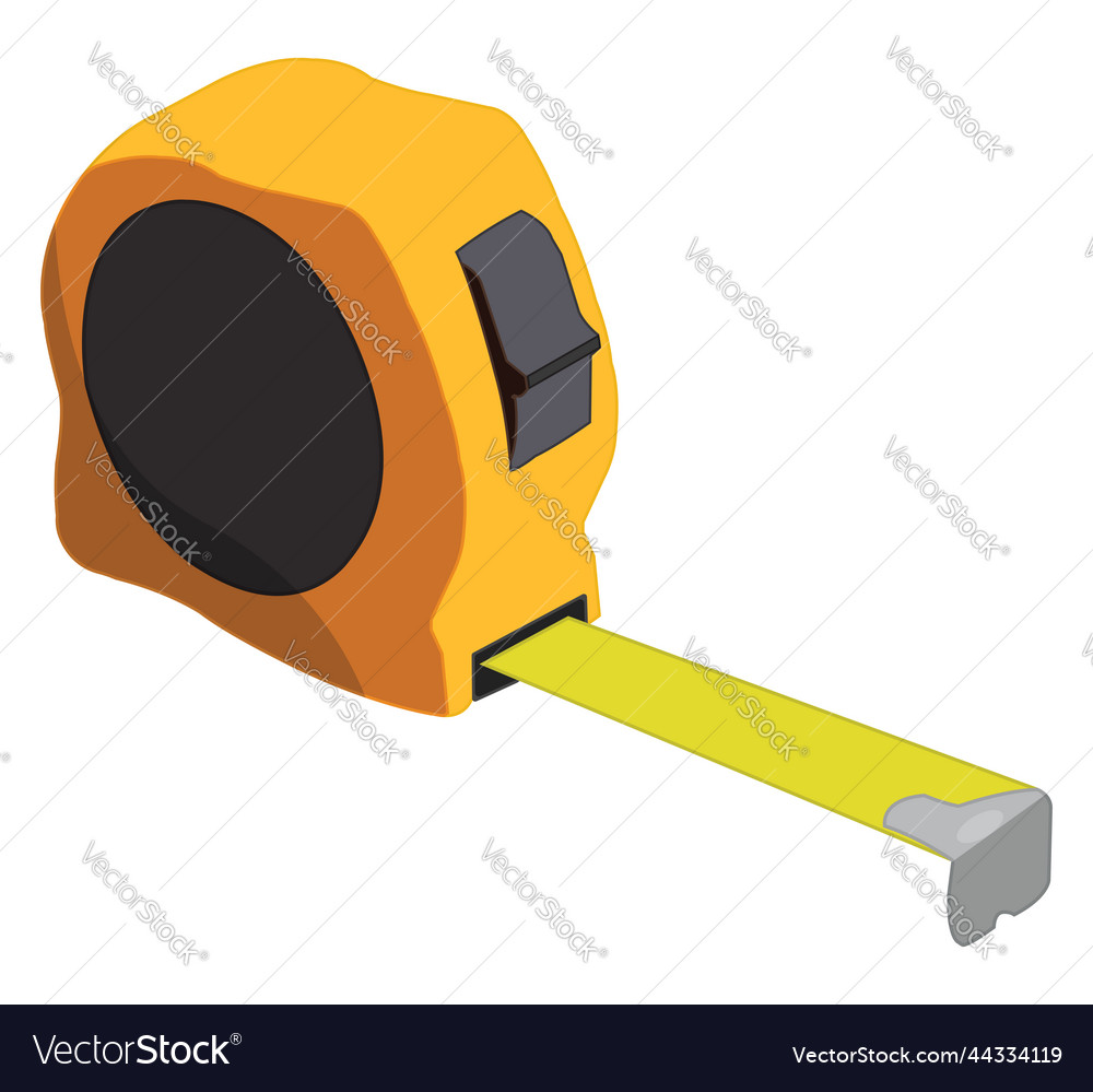 Measuring meter on a white background Royalty Free Vector