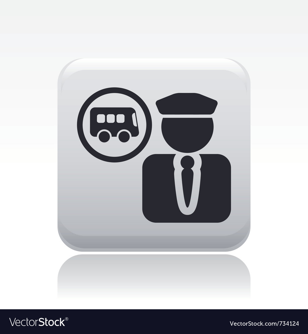 Bus driver icon