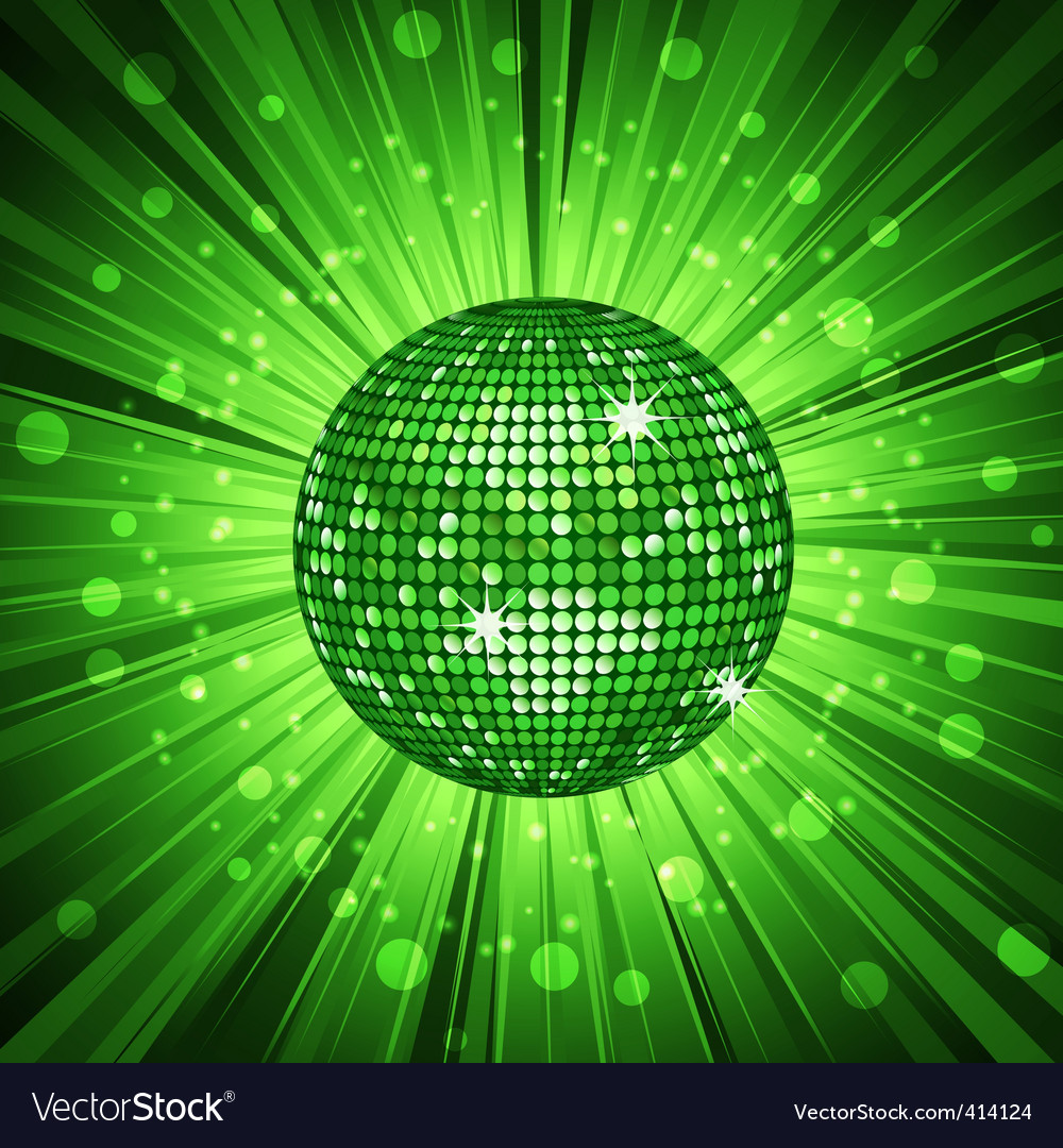 Disco background Royalty Free Vector Image - VectorStock