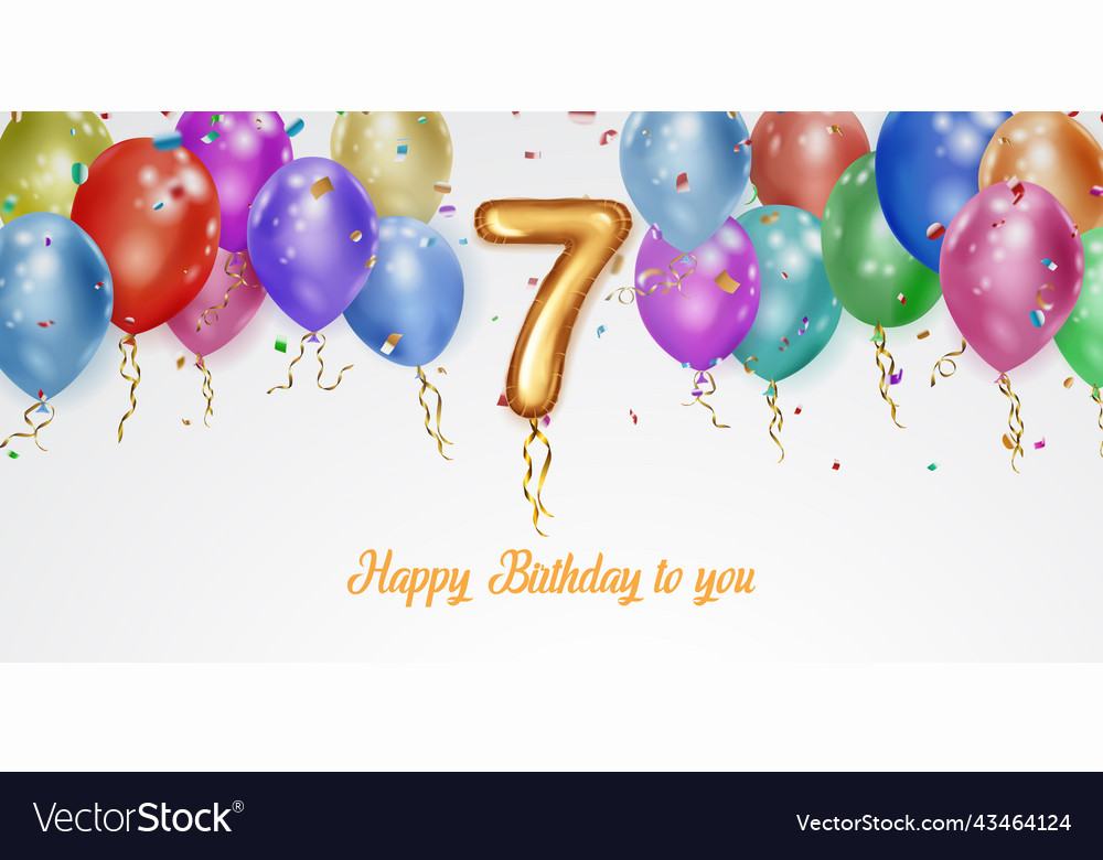 Festive birthday Royalty Free Vector Image - VectorStock