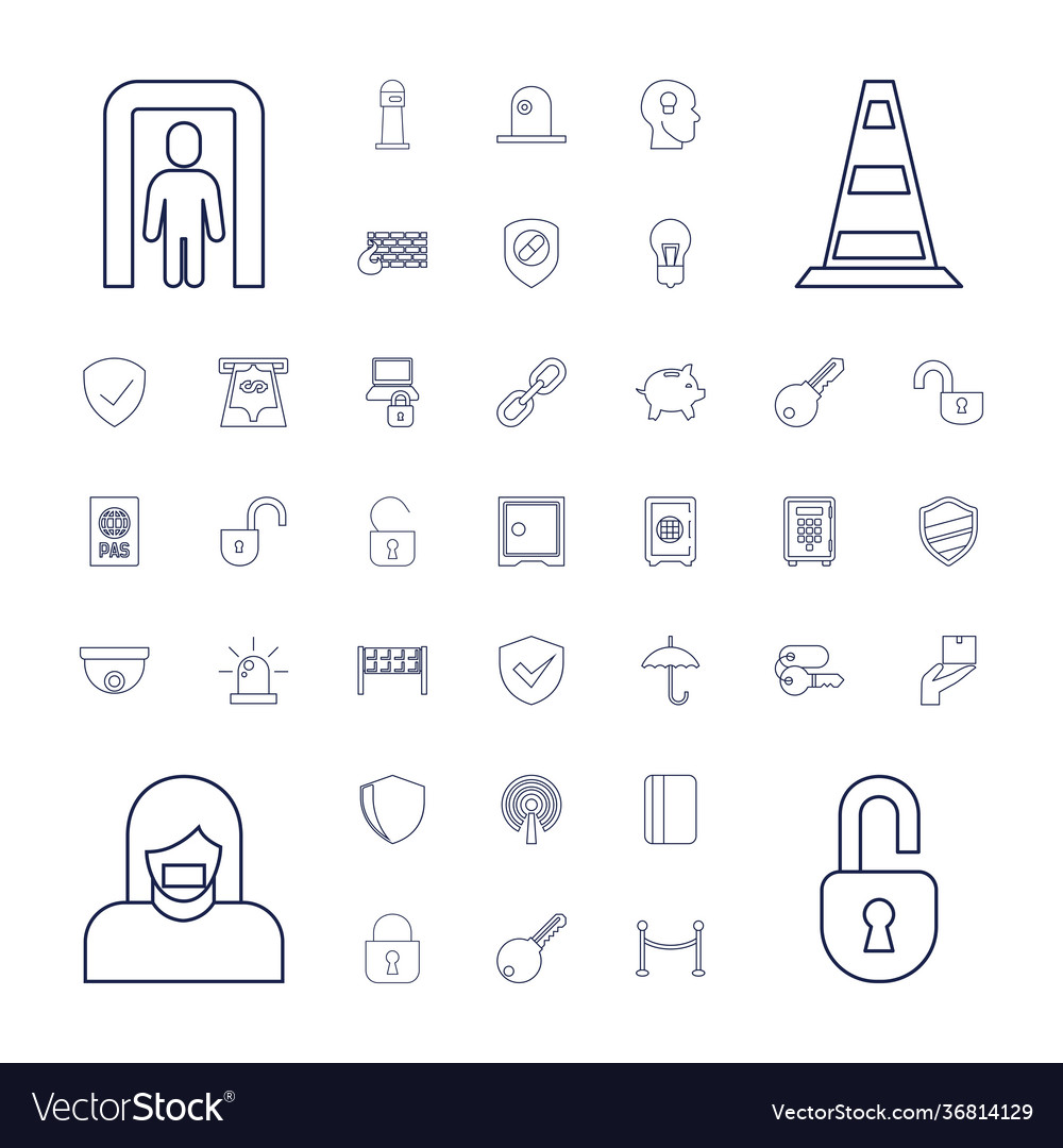 37 security icons