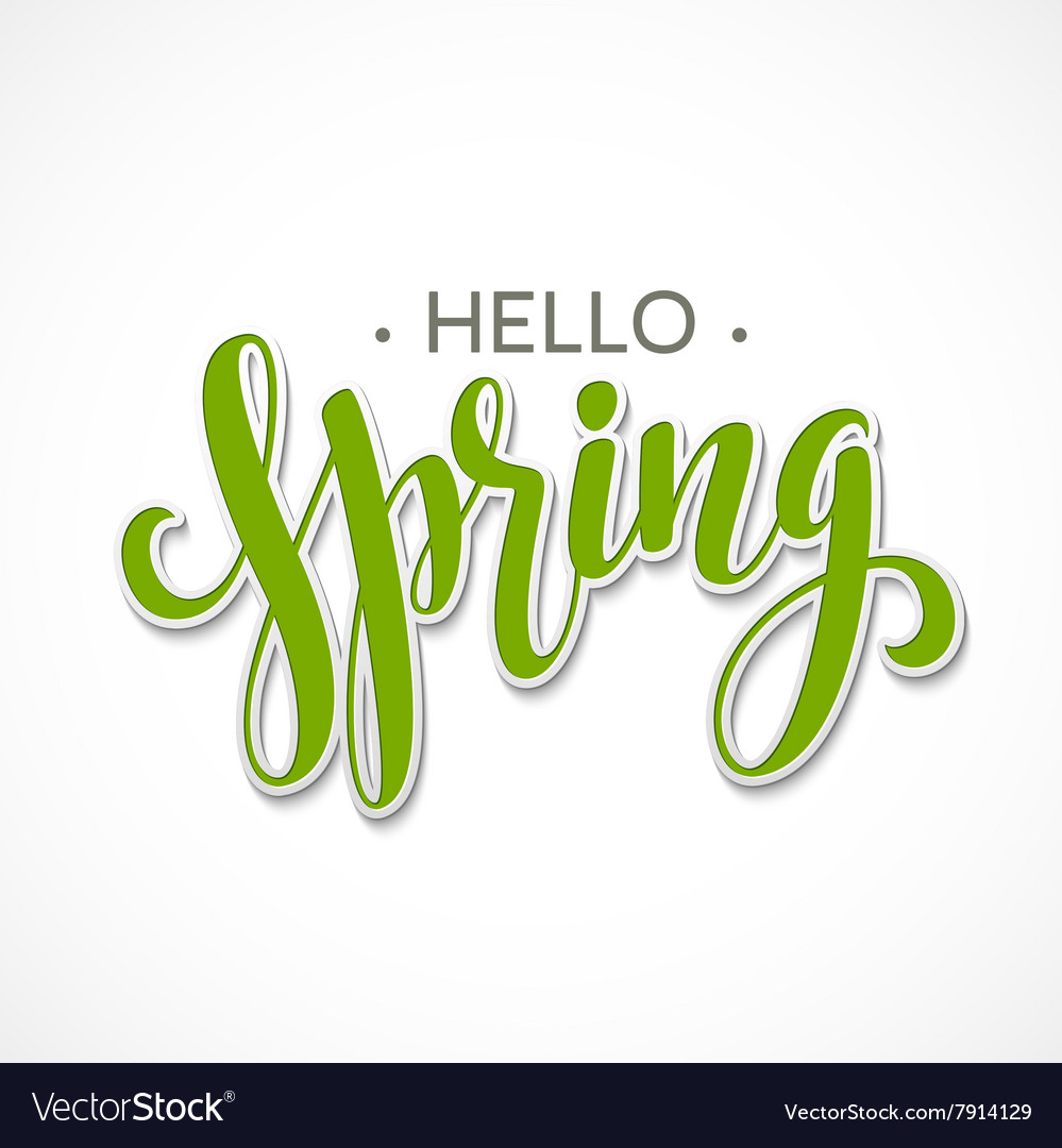Hello найти. Hello Spring Lettering. Spring леттеринг. Spring text.