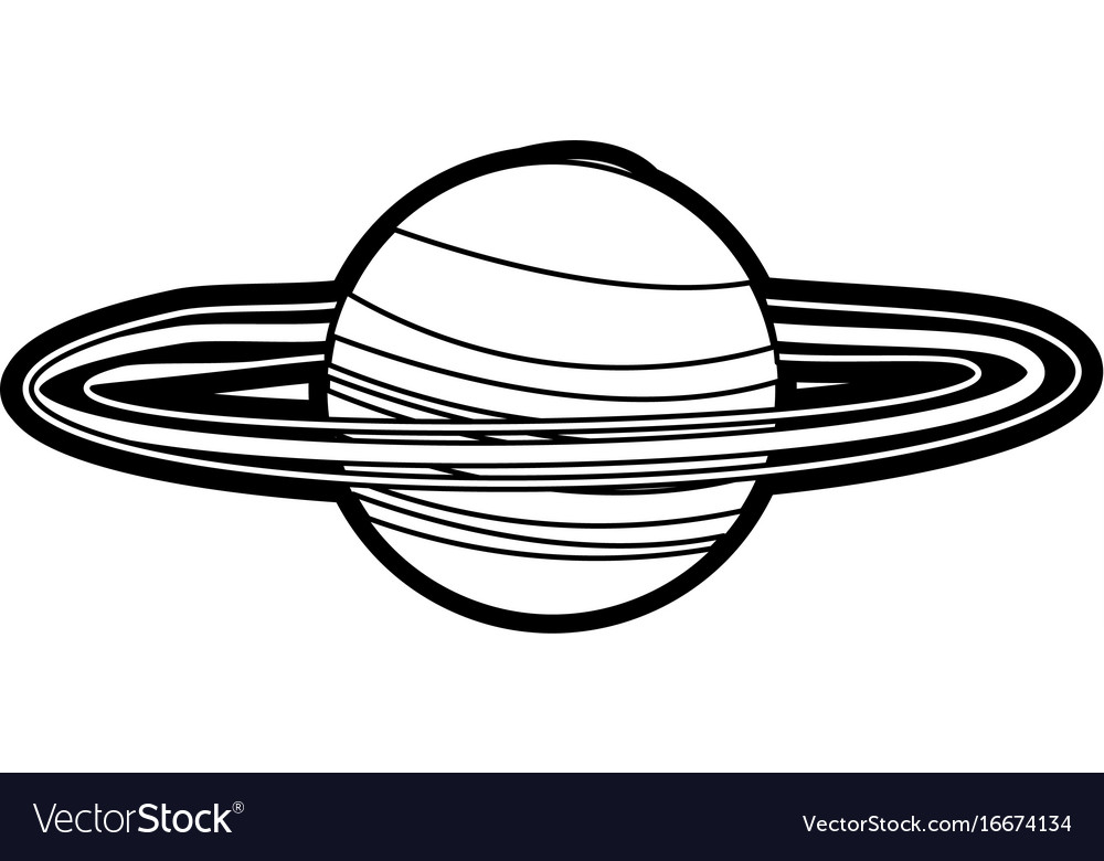 Как можно нарисовать сатурн