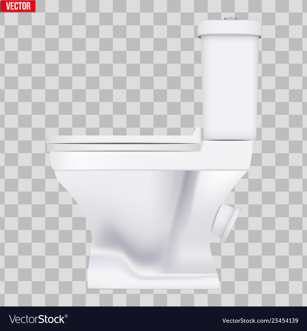 Ceramic toilet classic model