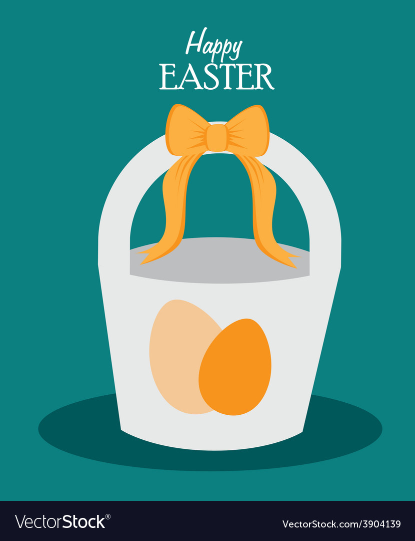 Happy easter design