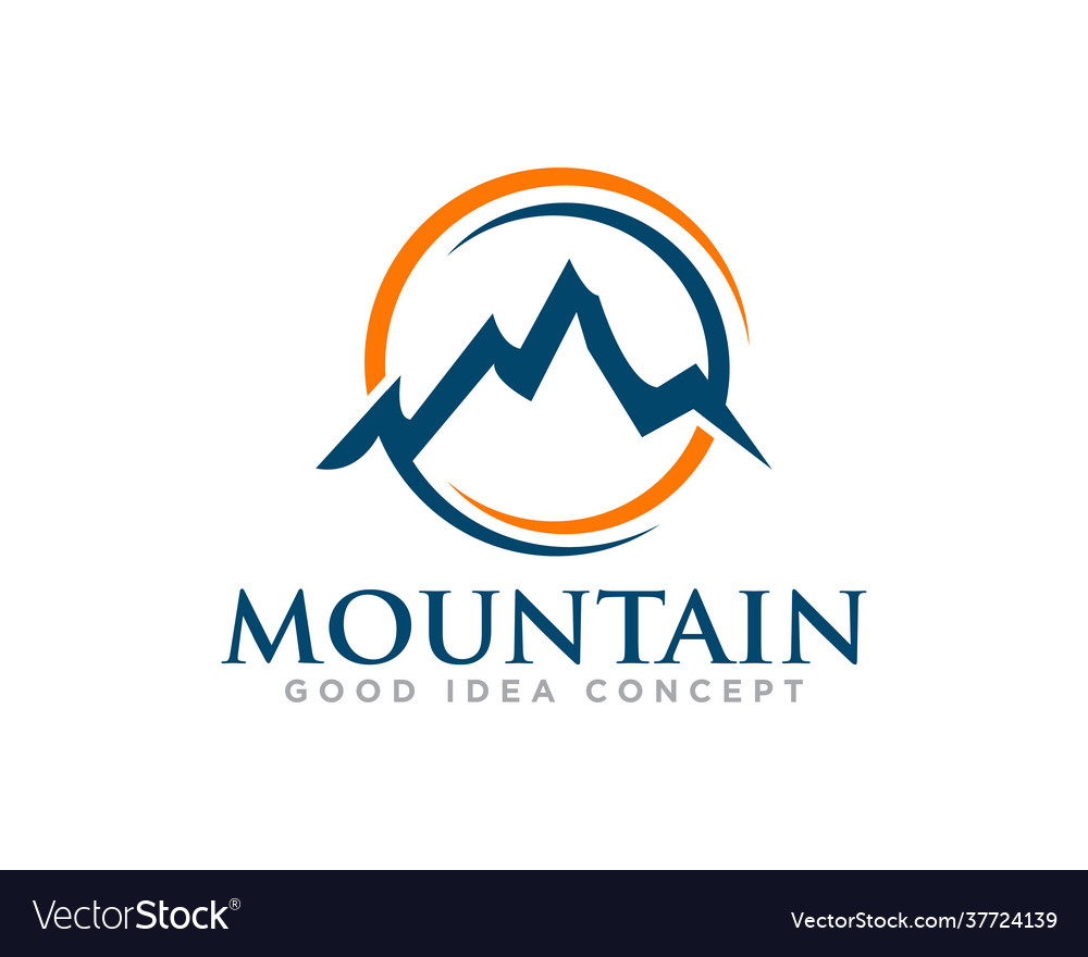 Mountain logo icon design