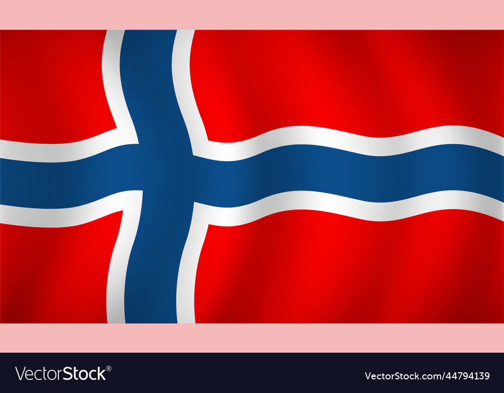 Norwegen Flagge Hintergrund