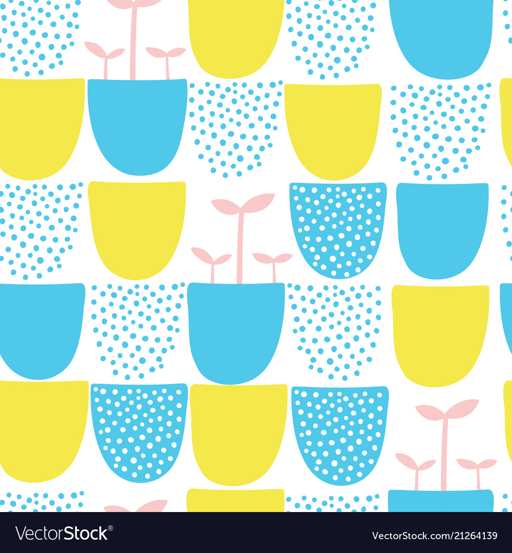 Seamless minimal scandinavian pattern