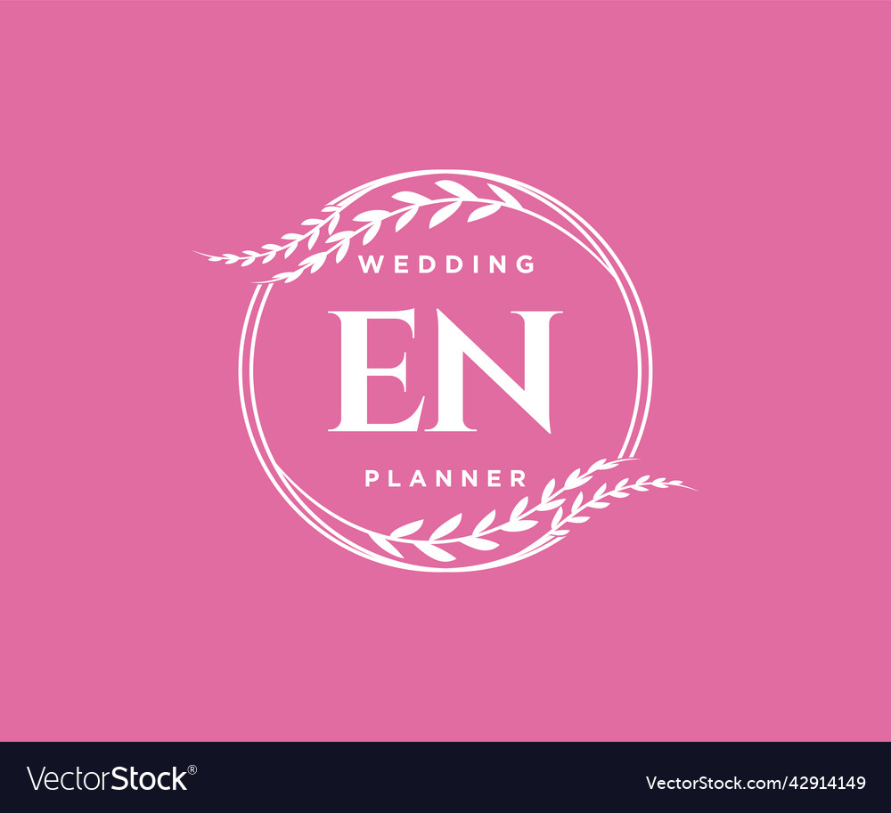 An Initialen Brief Hochzeit Monogramm Logos